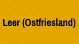 Ortsschild Leer-Ostfrld